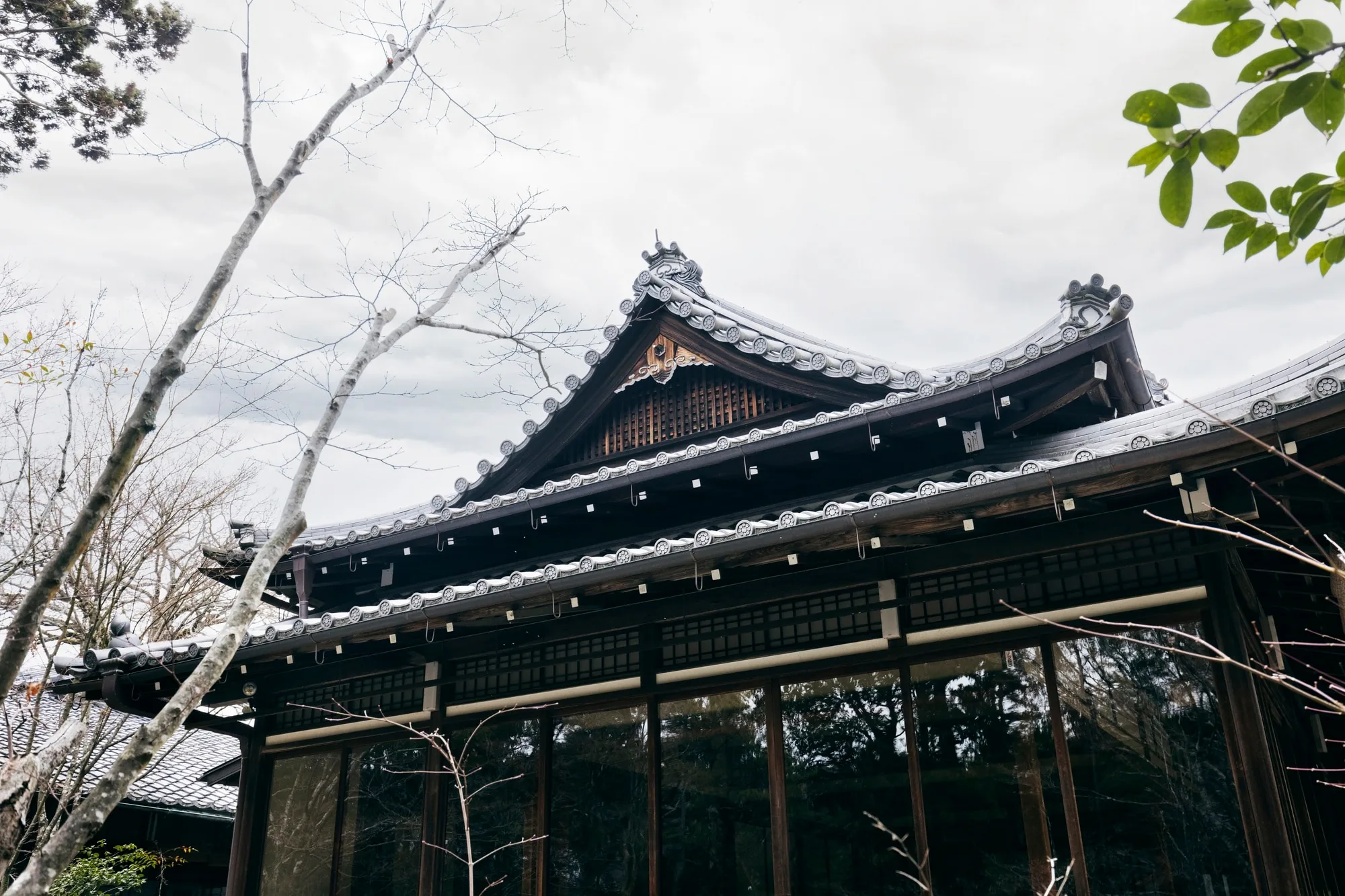 Two approaches to visiting a sacred shrine in Kyoto